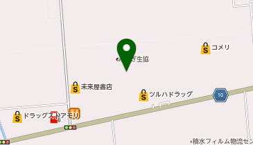 ダイシンホームセンター 亘理店の地図画像