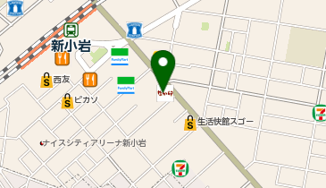 ハコジム 新小岩店の地図画像