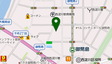 ハコジム 御幣島店の地図画像