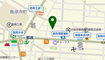 ハコジム 都島店の地図画像