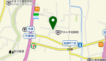 ハコジム 西原店の地図画像