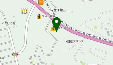 ハコジム 佐世保大塔店の地図画像