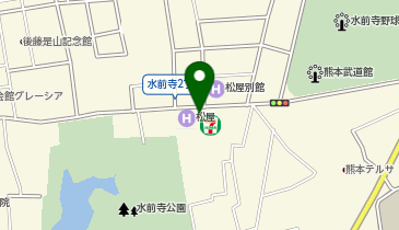 ハコジム 水前寺公園店の地図画像