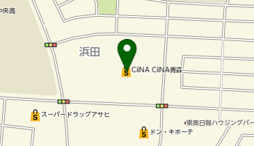 富士メガネ シーナシーナ青森店の地図画像