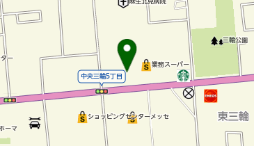 富士メガネ 北見店の地図画像