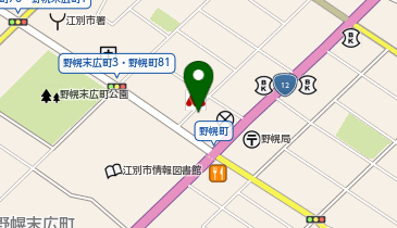富士メガネ 野幌店の地図画像