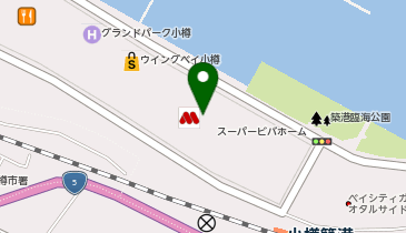 富士メガネ 小樽シーブ店の地図画像