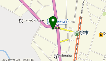 富士メガネ 余市駅前店の地図画像