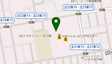 富士メガネ イオン札幌元町店の地図画像