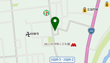 富士メガネ 川沿店の地図画像