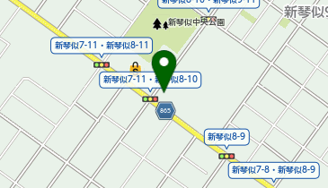 富士メガネ 新琴似店の地図画像