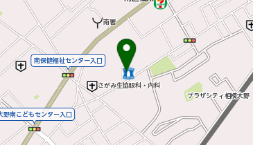 Baluko Laundry Place 相模大野銀座通りの地図画像