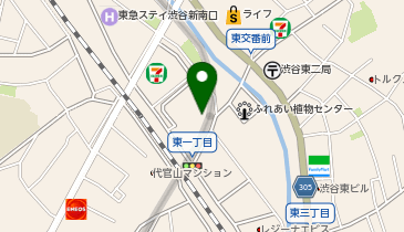 Baluko Laundry Place 渋谷ブリッジの地図画像