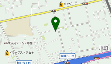 Baluko Laundry Place 草加新田の地図画像