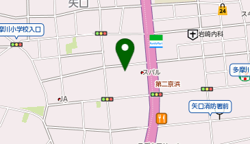 Baluko Laundry Place 矢口の地図画像