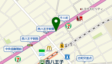 Baluko Laundry Place 八王子千人町の地図画像