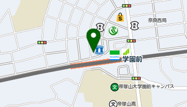 Baluko Laundry Place 学園前の地図画像