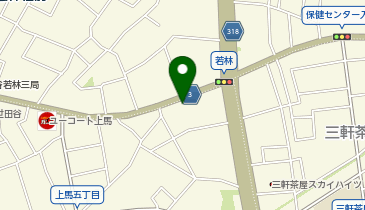 Baluko Laundry Place 世田谷上馬の地図画像