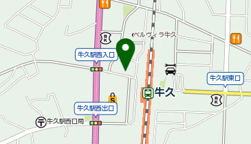 Cut Factory 牛久店の地図画像