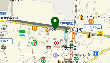 Cut Factory イトーヨーカドー大井町店の地図画像