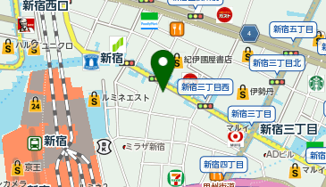 いいオフィス 新宿東口店 by FEEEPの地図画像