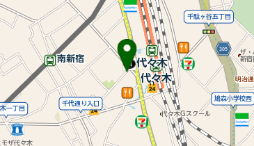 いいオフィス ヒトリボックス 代々木駅前 by PaOの地図画像