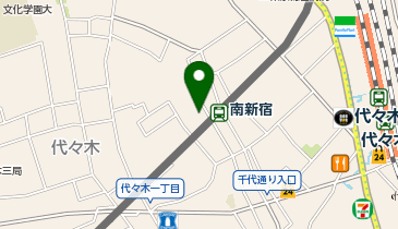 いいオフィス 代々木 by YCS Remoteの地図画像