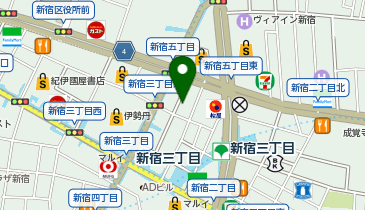 いいオフィス ビズボ新宿三丁目駅前 by PaOの地図画像