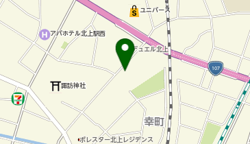 ジャイアントストア 北上の地図画像