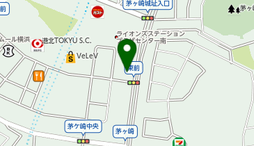 ジャイアントストア港北の地図画像