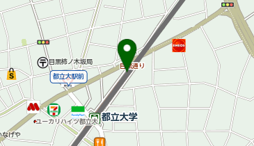 ジャイアントストア 目黒通りの地図画像