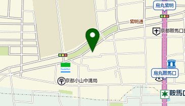 ジャイアントストア京都紫明通の地図画像