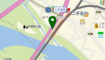 ジャイアントストア 二子玉川の地図画像