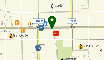 ジャイアントストア一宮の地図画像