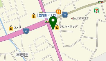 タックルベリー 盛岡南店(Morioka Minami)の地図画像