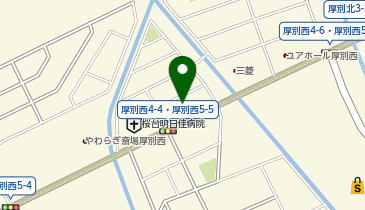 タックルベリー 札幌厚別本店(Sapporo Atsubetsu Honten)の地図画像