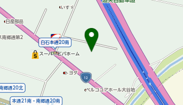 近物レックス 札幌支店の地図画像