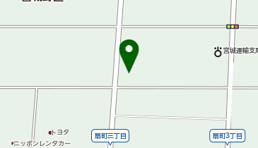 近物レックス 仙台支店の地図画像