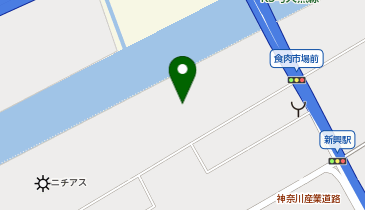 近物レックス 横浜支店の地図画像