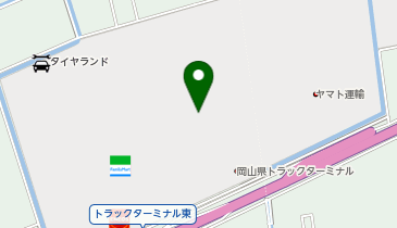 近物レックス 岡山支店の地図画像