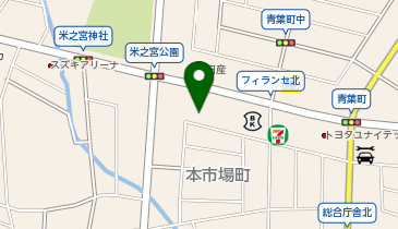 ペットショップ犬の家&猫の里 富士店の地図画像