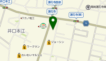 ペットショップ犬の家&猫の里 アミーゴ高岡蓮花寺店の地図画像