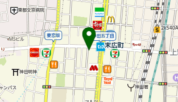 N高等学校 秋葉原キャンパス(東京都)の地図画像