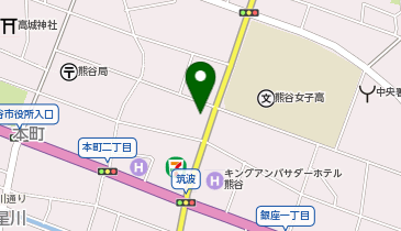 N高等学校 熊谷キャンパス(埼玉県)の地図画像