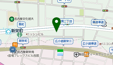 N高等学校 名古屋千種キャンパスの地図画像