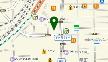 N高等学校 岡山キャンパスの地図画像