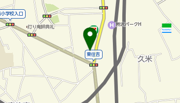 N高等学校 西武所沢キャンパス(埼玉県)の地図画像