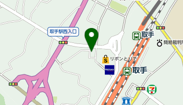 N高等学校 茨城取手キャンパスの地図画像
