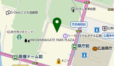 ホットヨガスタジオLAVA 広島パセーラ店の地図画像