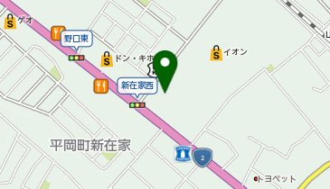 ホットヨガスタジオLAVA イオン加古川店の地図画像